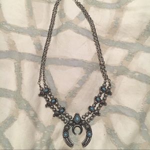 Crescent moon necklace